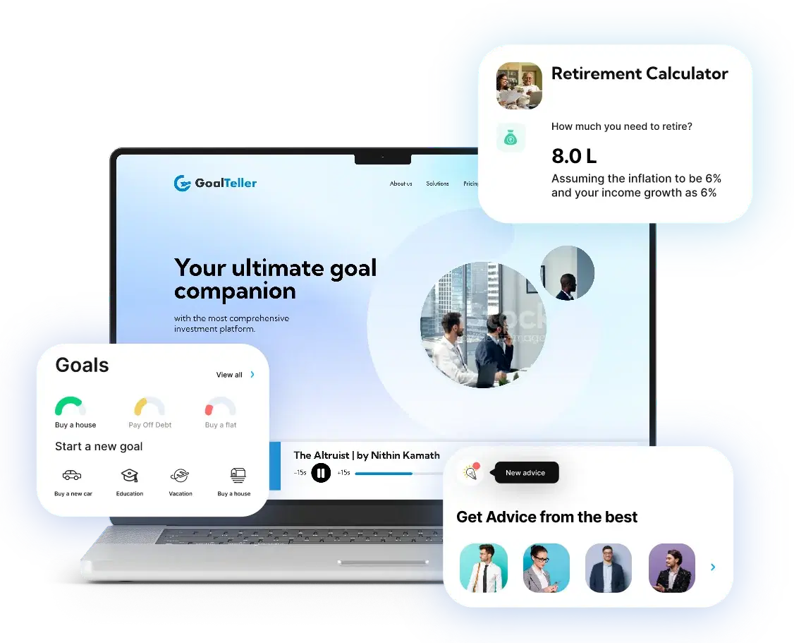 Vision of goalteller to empower individual investors